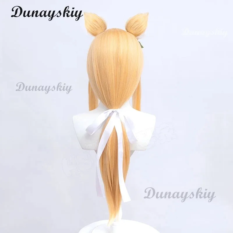 Game Blue Archive Iochi Marī Cosplay Wig White Long Hair Heat Resistant Synthetic Hair Halloween Party