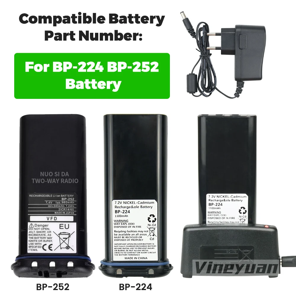 BC-173 Desktop Charger for Icom IC-M2A IC-M2 IC-GM1600 IC-M32 IC-M31 IC-M32 IC-M33 IC-M34 IC-M35 BP-224 BP-252 Battery Charger