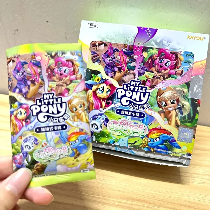KAYOU Genuine My Little Pony Card Fantasy Wonderland Dream Friendship Set Sail Cute Princess Card Anime Collection Card