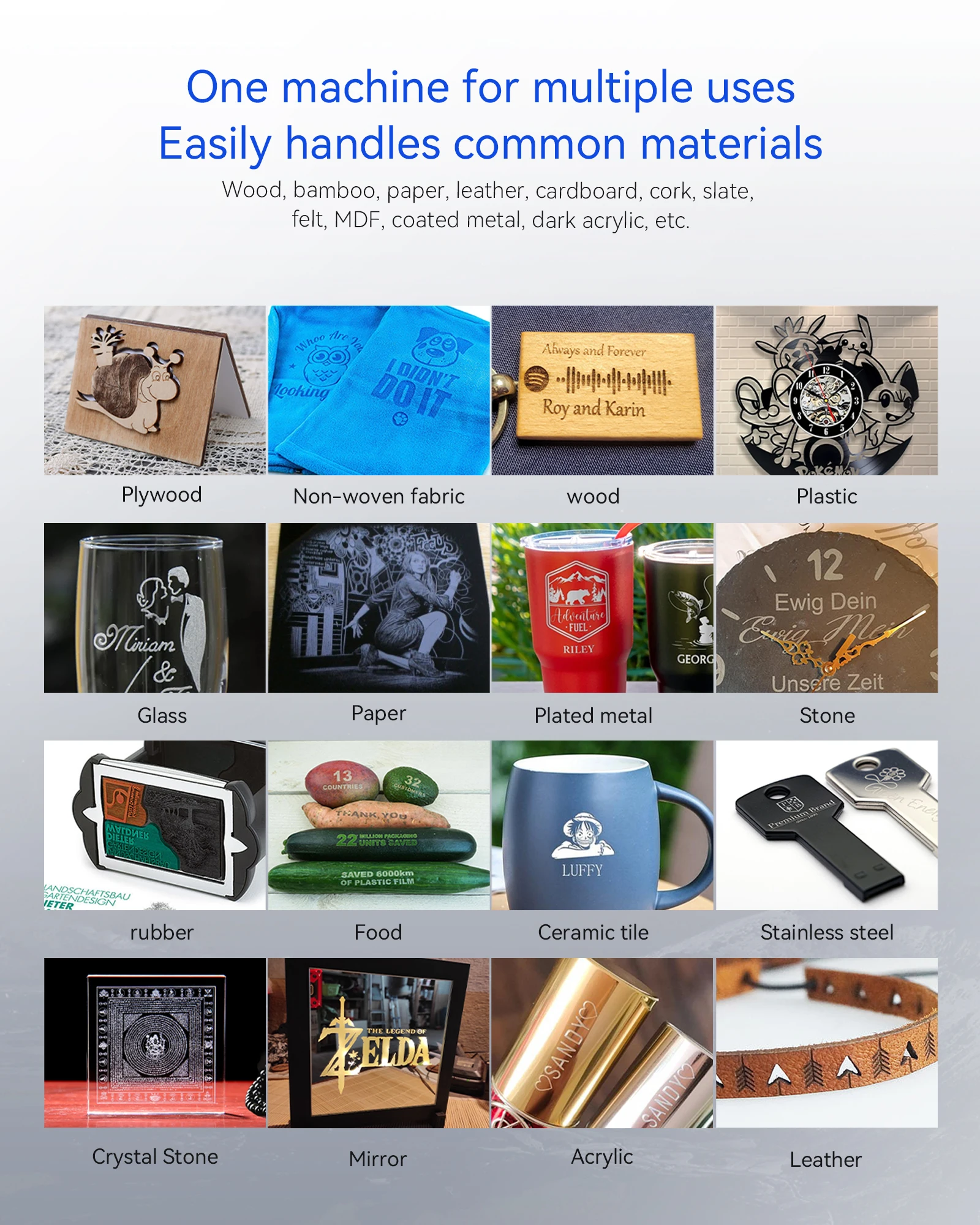 새로운 ATOMSTACK SWIFT 7W 휴대용 레이저 조각기 DIY 레이저 커팅 조각 기계 로고 조각 나무 페인트 아크릴 유리 가죽