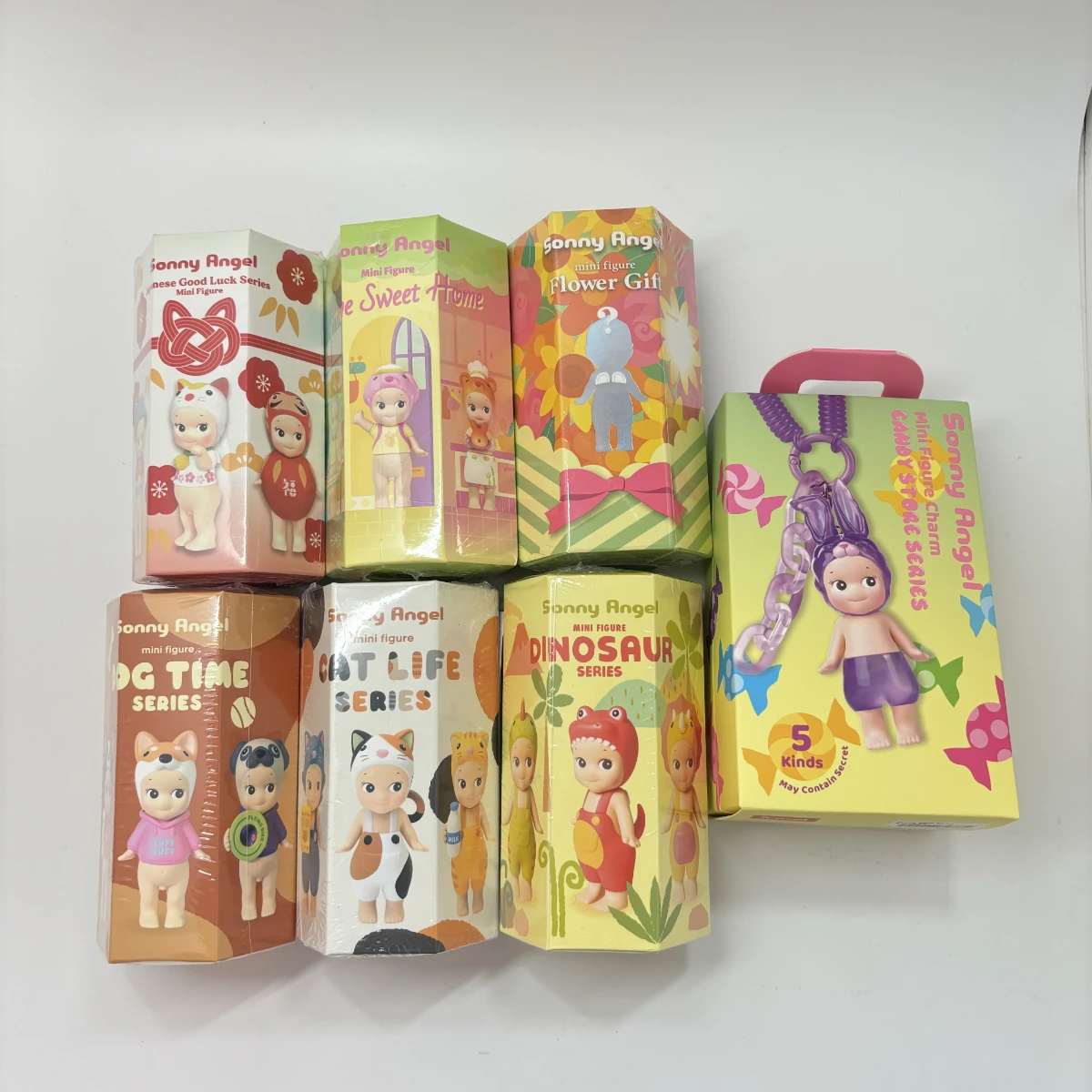 

SonnyAngel японская мини-фигурка слепая коробка загадочный подарок эксклюзивная серия кошка лифт цветок динозавр собака время удачи натуральная