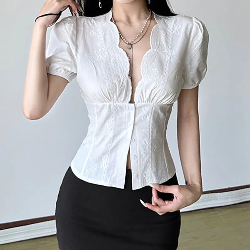 

Puff Sleeve Shirts, Feminine V-necks, Slim Hottie Tops, and Versatile Ones