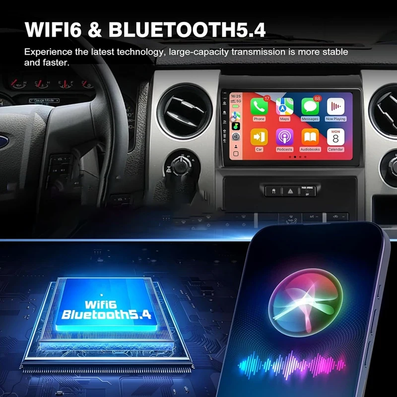 Super Sale Car Radio Stereo for Ford F150 2009-2012, 9