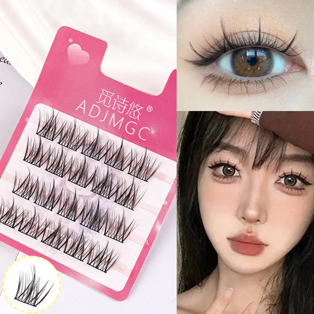 رموش تمديد طبيعية عين القطة عباد الشمس رموش فردية مجموعة خفيفة الوزن مانغا الرموش الصناعية ماكياج #5