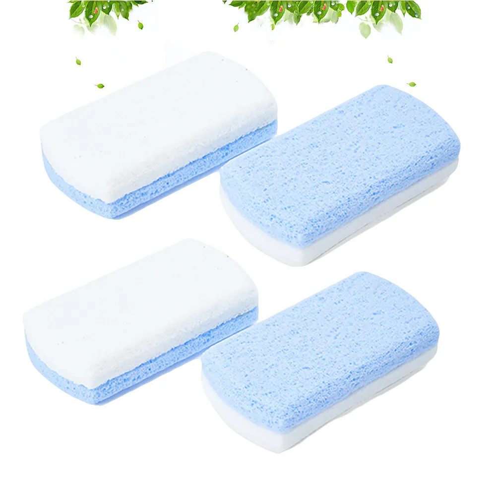 4Pcs Foot Callus Scrubber Pumice Stone for Smooth Feet – Exfoliating Pedicure Tool, Portable Skin Renewal