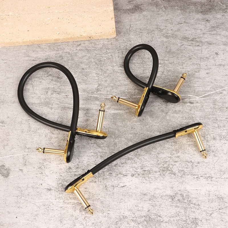 Anti-noise Guitar Patch Cable 15/20/30CM 1/4