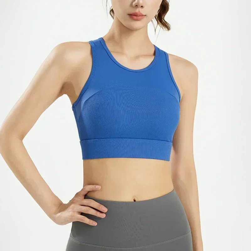 MIML2026 Women's Yoga Sports Bra Shockproof Chest Pad Comfortable Underwear for Fitness Activities Innerwear Clothing