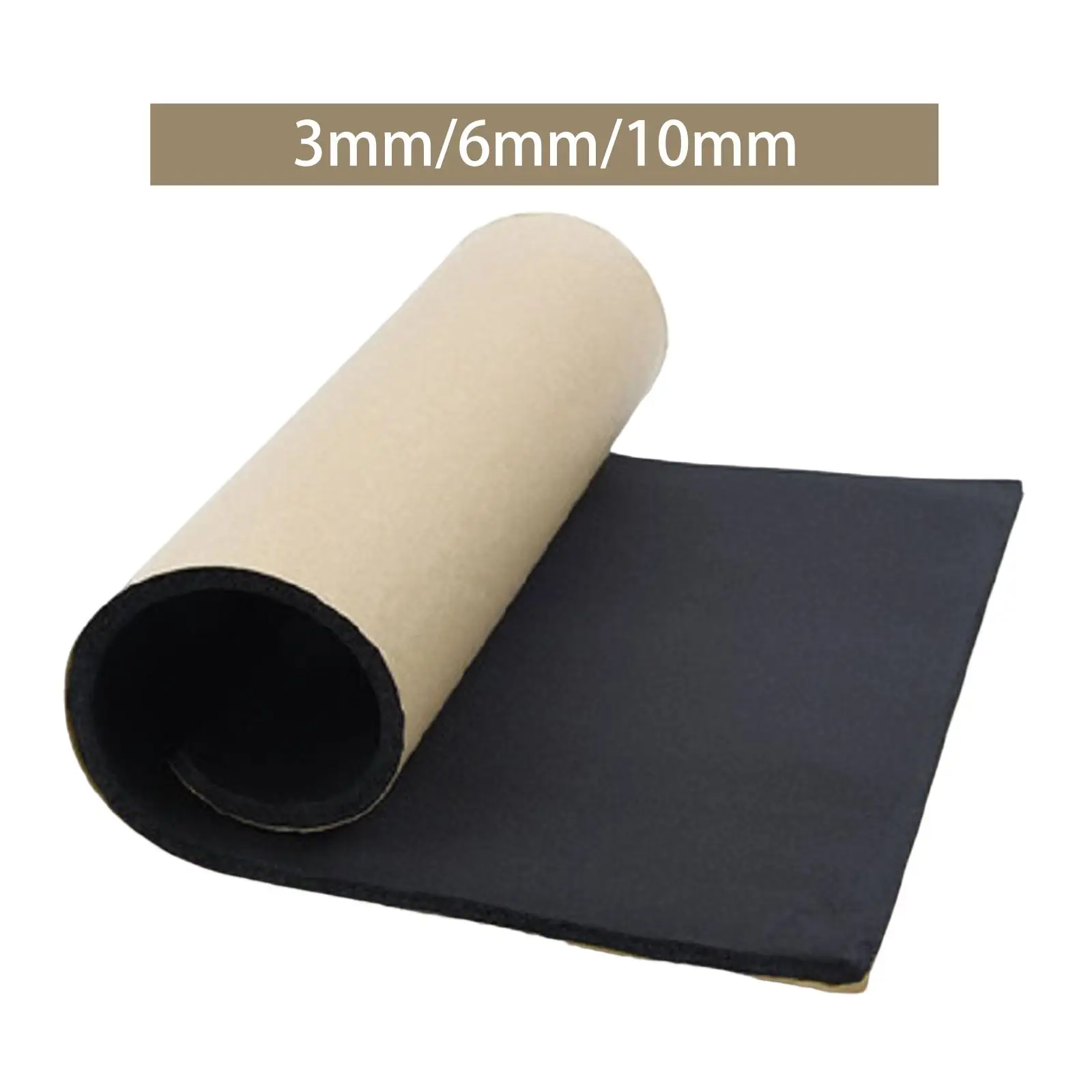 Universal Sound Deadening Foam Mat for Car Ceiling Door Tailgate Engine Firewall Heat Shield Insulation