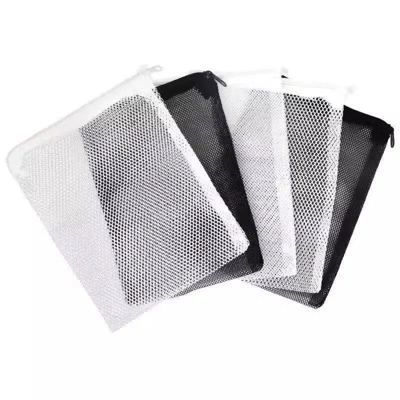 For Fish Tank Zipper Mesh Bag Aquarium Filter Material Bag Clathrin Cotton Activated Carbon Leak-proof Size Mesh Pocket