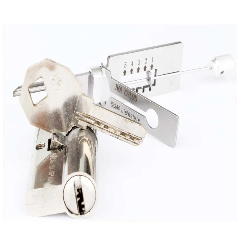 

2024 Lishi Tool LISHI Style SS344 JMA CVL9D Lishistyle 2-in-1Spain ock Opener ock Pick Set Locksmith Tools