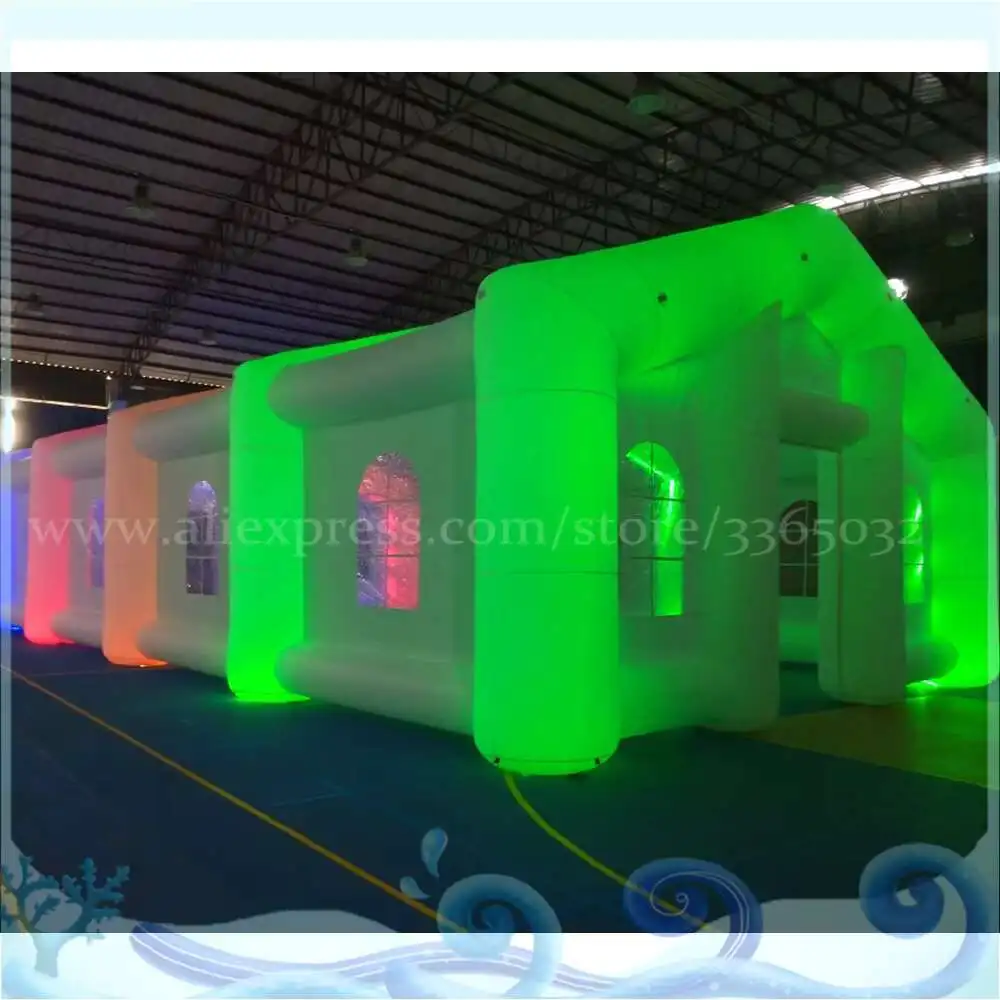 Barraca inflável da cabine da foto do cubo, cerco da foto do casamento, barraca do cubo da exposição