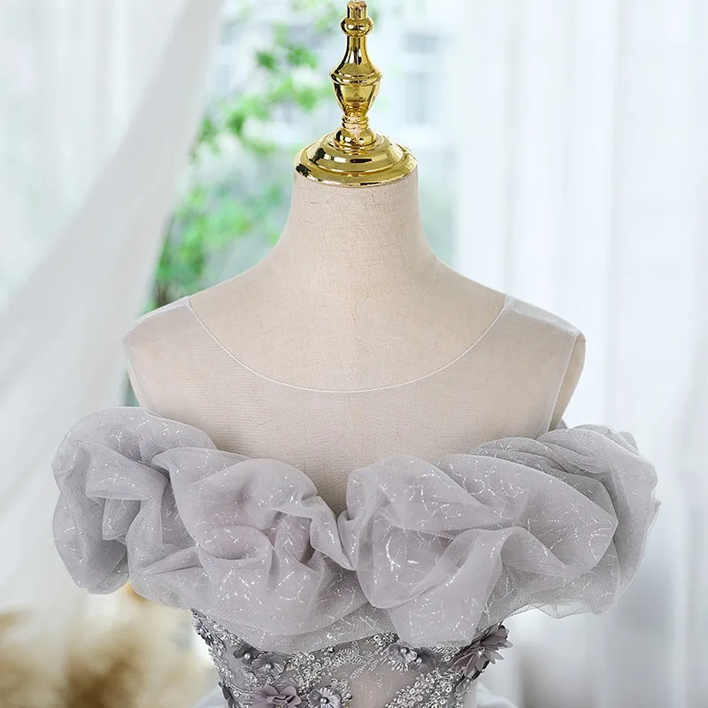 Vestido de moda vestido de princesa para mujer 2025 otoño nuevo estilo temperamento fiesta de cumpleaños Hada regalo para adultos vestido de novia corto