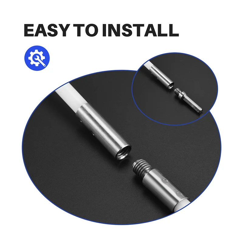 Y42A-17 Buah Set Sikat Cerobong Asap Industri Rumah Tangga Sikat Boiler Cerobong Asap Alat Pembersih Kit Pembersih Perapian