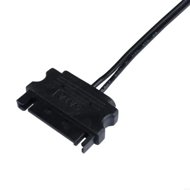 918C Power 15-Pin Nam đến 6-Pin Ổ Đĩa Quang Cáp Chuyển Đổi Nguồn 22AWG OD1.6mm