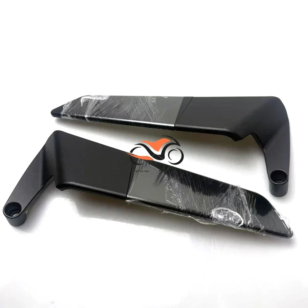 

For 7/8" 22mm Handlebar Universal Motorcycle Rearview Mirrors Wide Angle 1 Pair Anti-glare Blue Glass
