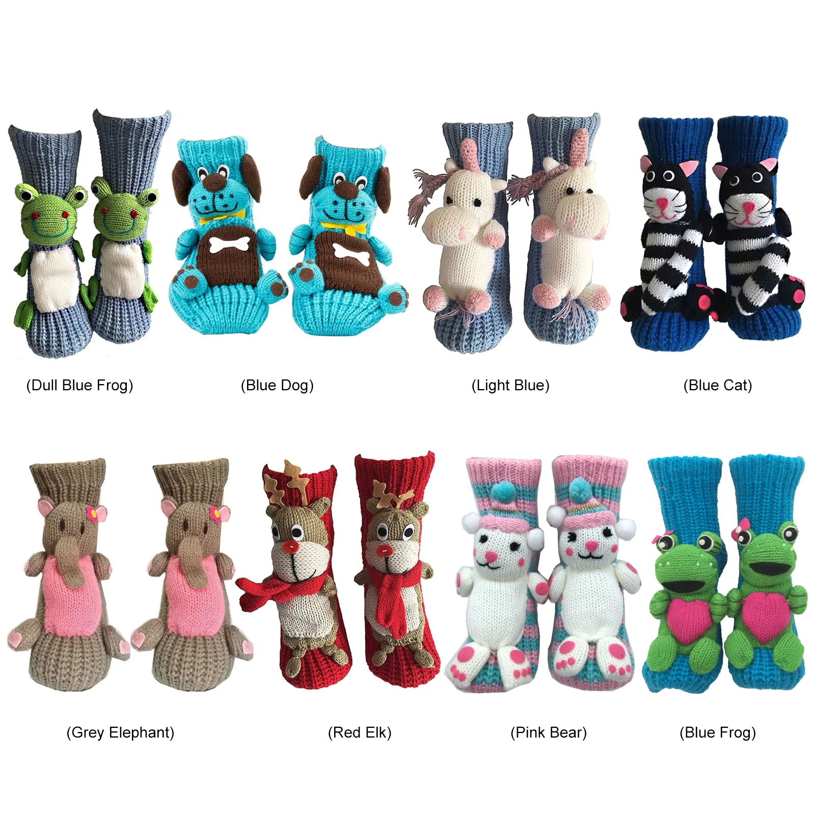

Long Stocking Stuffers Socks Household Anti-Skid Winter Thick Socks Thermal Thicken Warm Animal Socks for Christmas