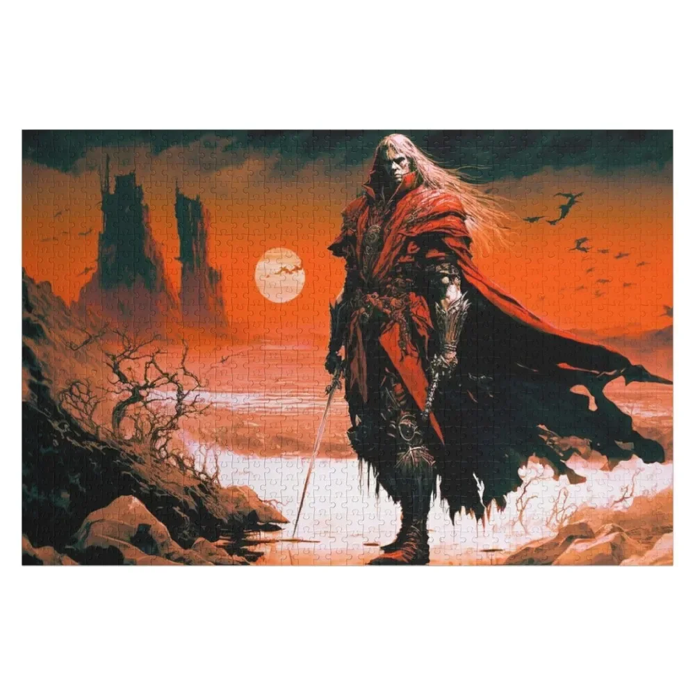 Elric of Melniboné Jigsaw Puzzle Christmas Toys Customized Picture Diorama Accessories Jigsaw Custom Puzzle