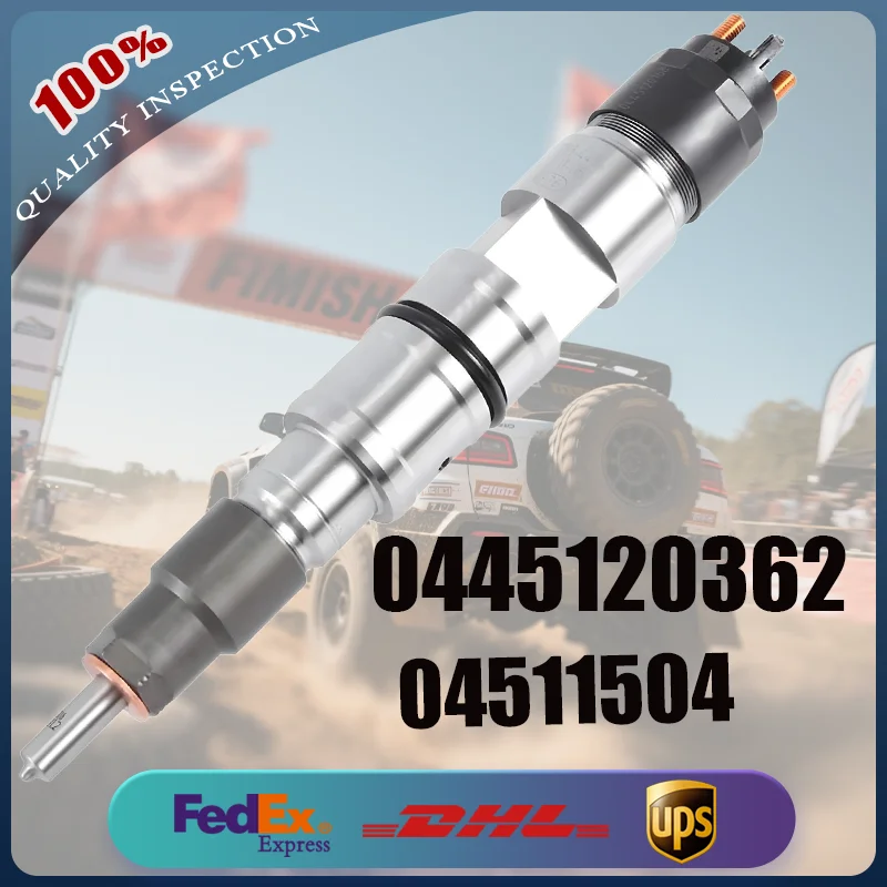 

0445120362 04511504 Fuel Common Rail Injector Assembly for Deutz KHD Diesel Engine Common Rail Injection Valves