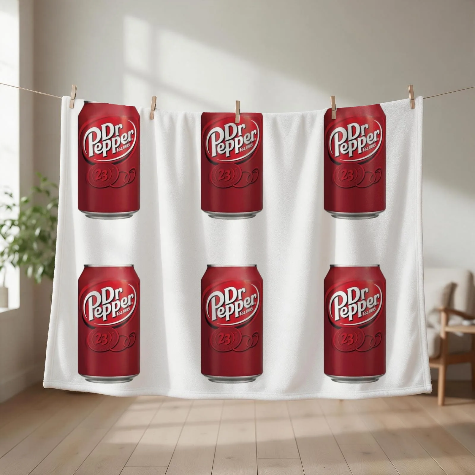 dr. pepper Throw Blanket warm for winter Polar Thermals For Travel Luxury Designer Blankets