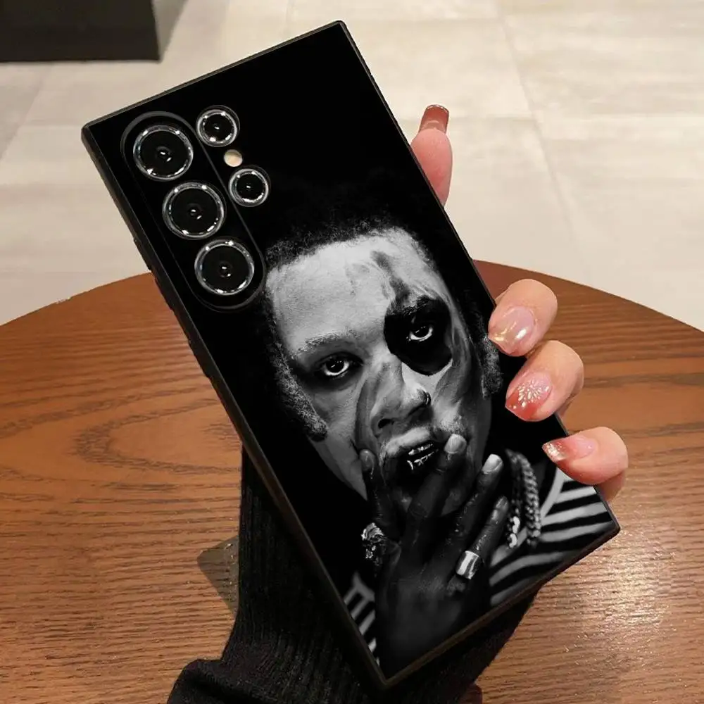 Etui na telefon D-Denzel Ta13oo Curry do Samsunga S25, S24, S21, S22, S23, S30, Ultra, S20, Plus, Fe, Lite, 5G Black Box