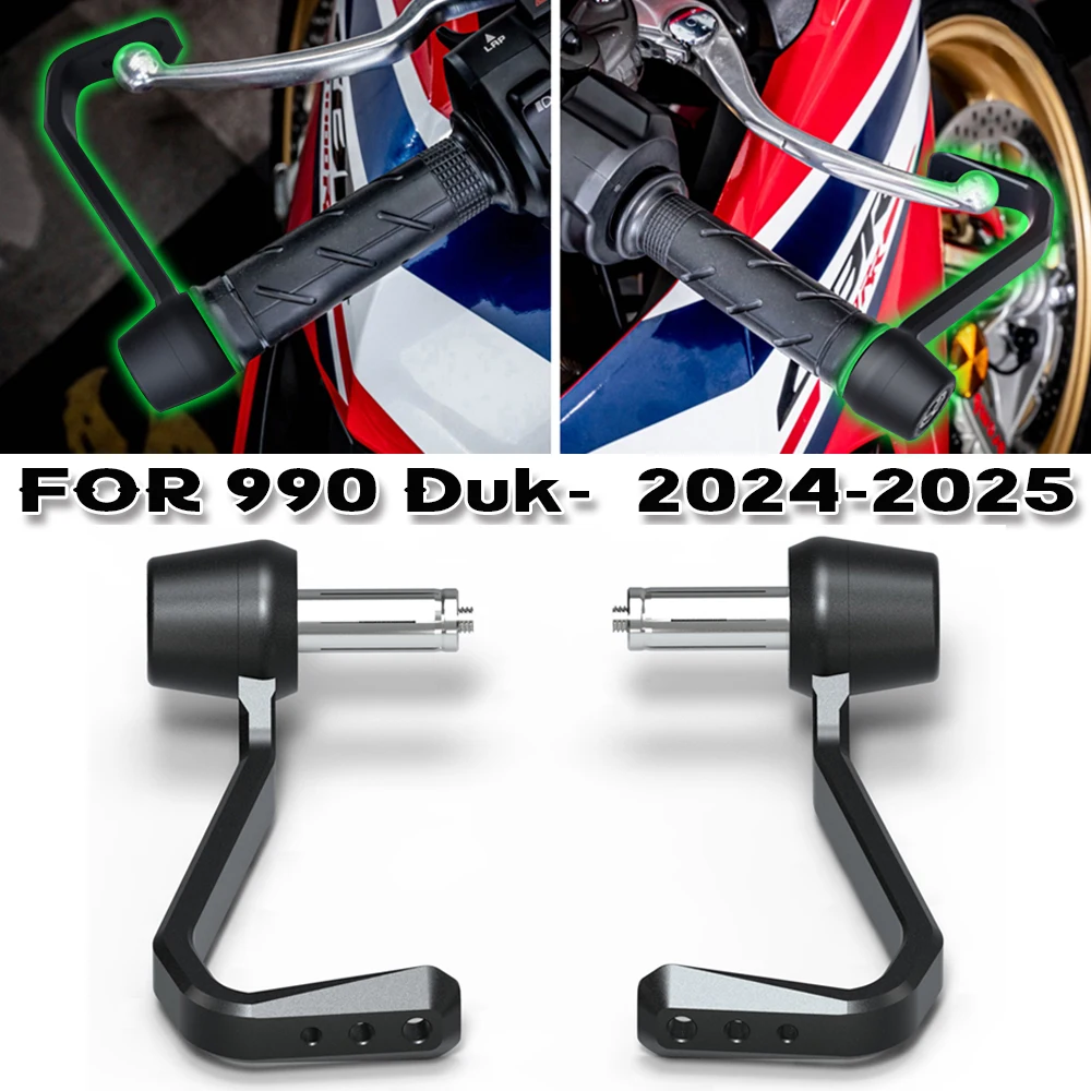 

Motorcycle Brake and Clutch Lever Protector Kit For 990 Duk- R 2024-2025
