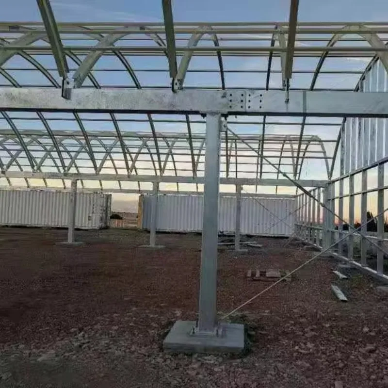الدفيئة مع هيكل Frp الملفات نوع جديد من الألياف الزجاجية Grp الزراعة