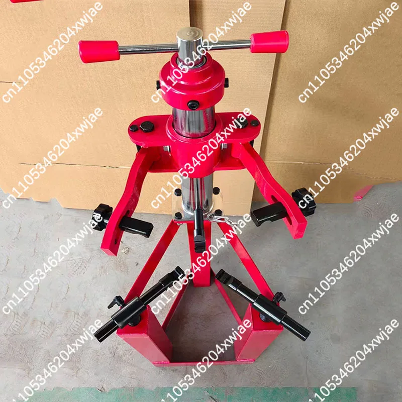 Efficient Strut Spring Disassembly Tool, Manual Press for Quick Coil Spring Removal, Garage Repair Equipment