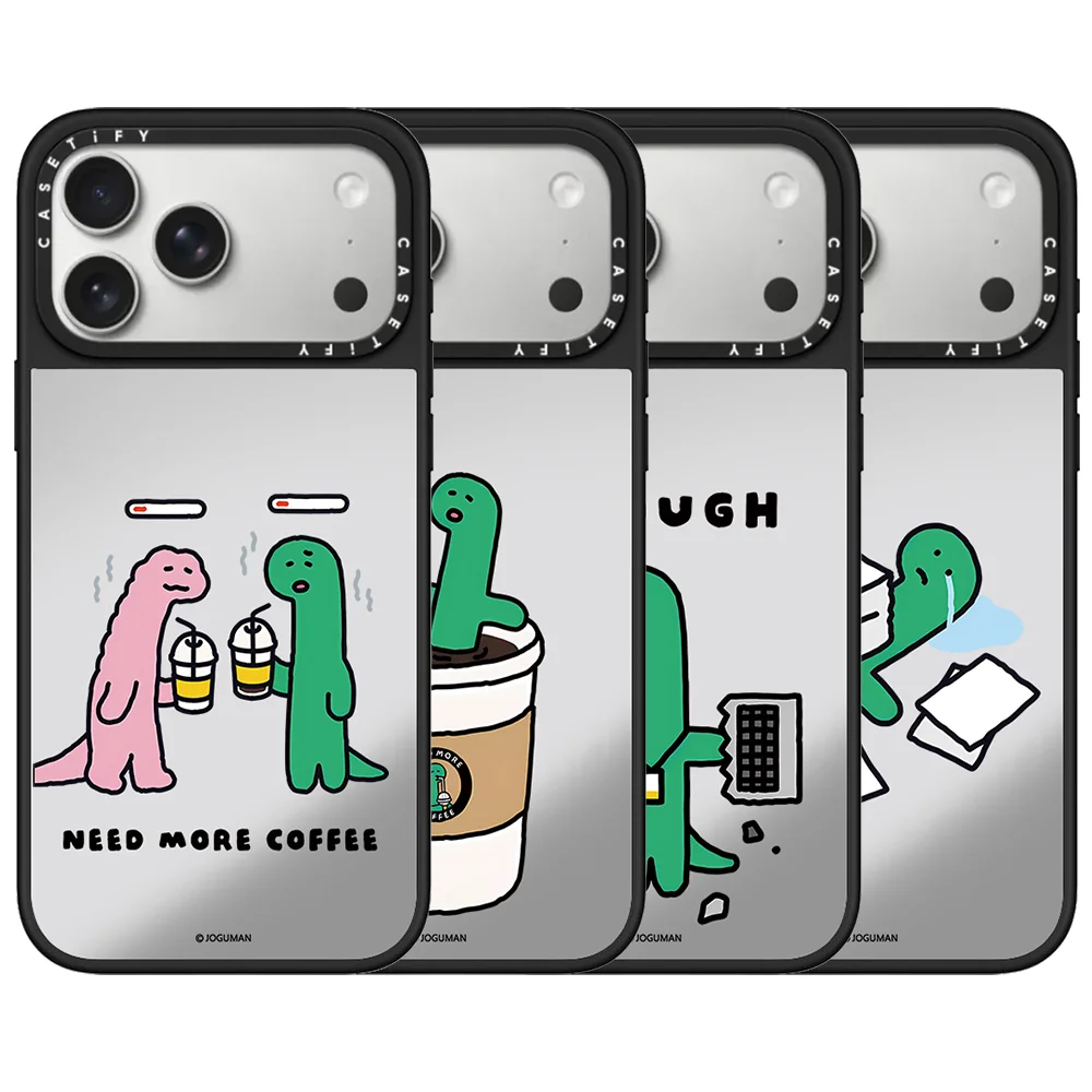

CASETiFY Joguman Studio Funny Little Dinosaur Series Phone Case for iPhone16 17 15 14 13 Pro Max Air Plus Magnetic Protect Cover