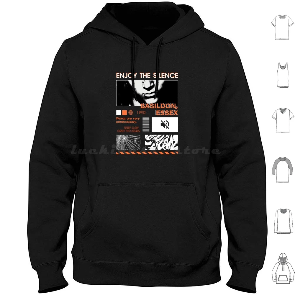 Dépéche Móde Enjoy The Silence Hoodie Cotton Long Sleeve Dépéche Móde Enjoy The Silence