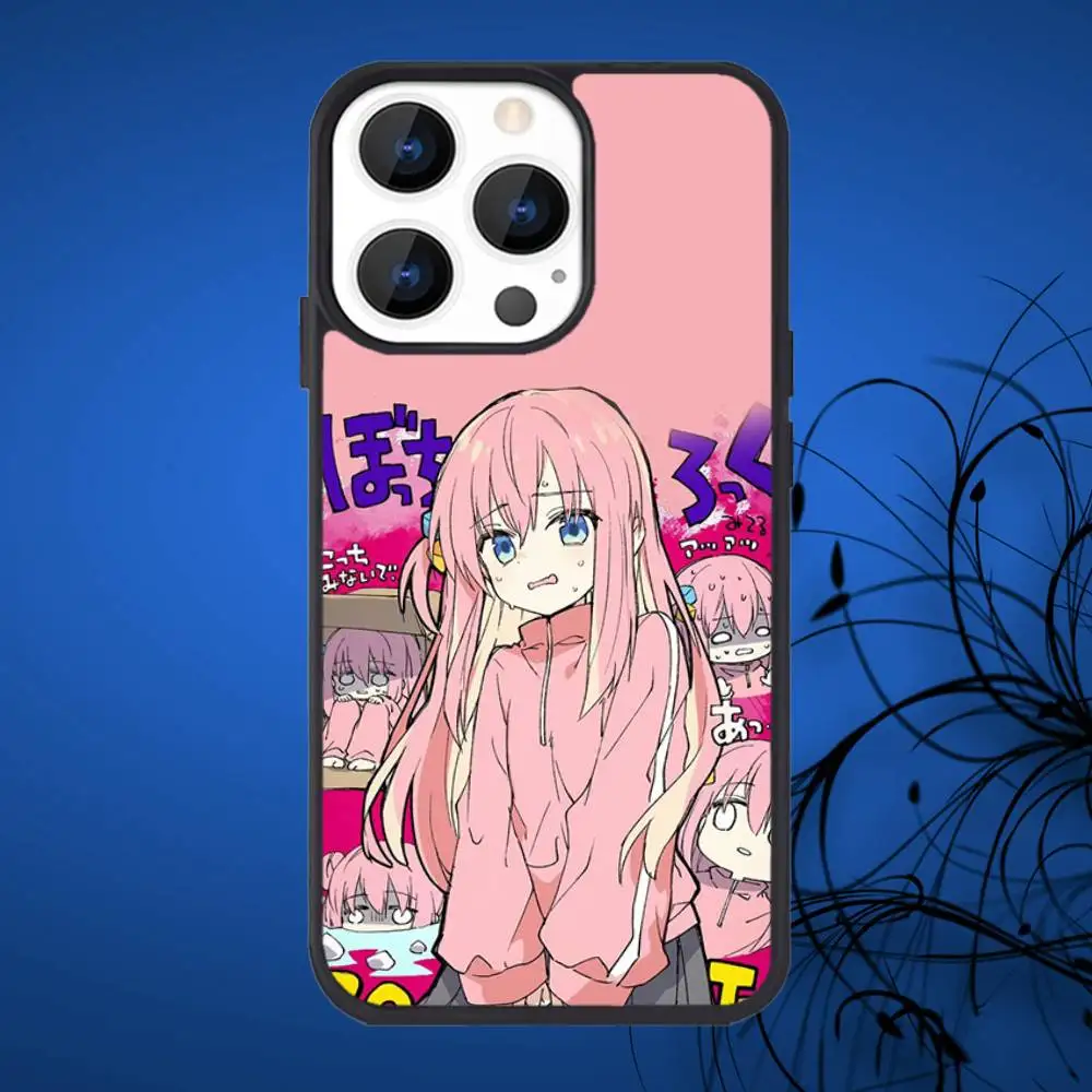 B-Bocchi the Rock Band Phone Case For iPhone 17,16,15,14,13,12,11,Plus,Pro,Max Mini Magsafe Magnetic Wireless Charging