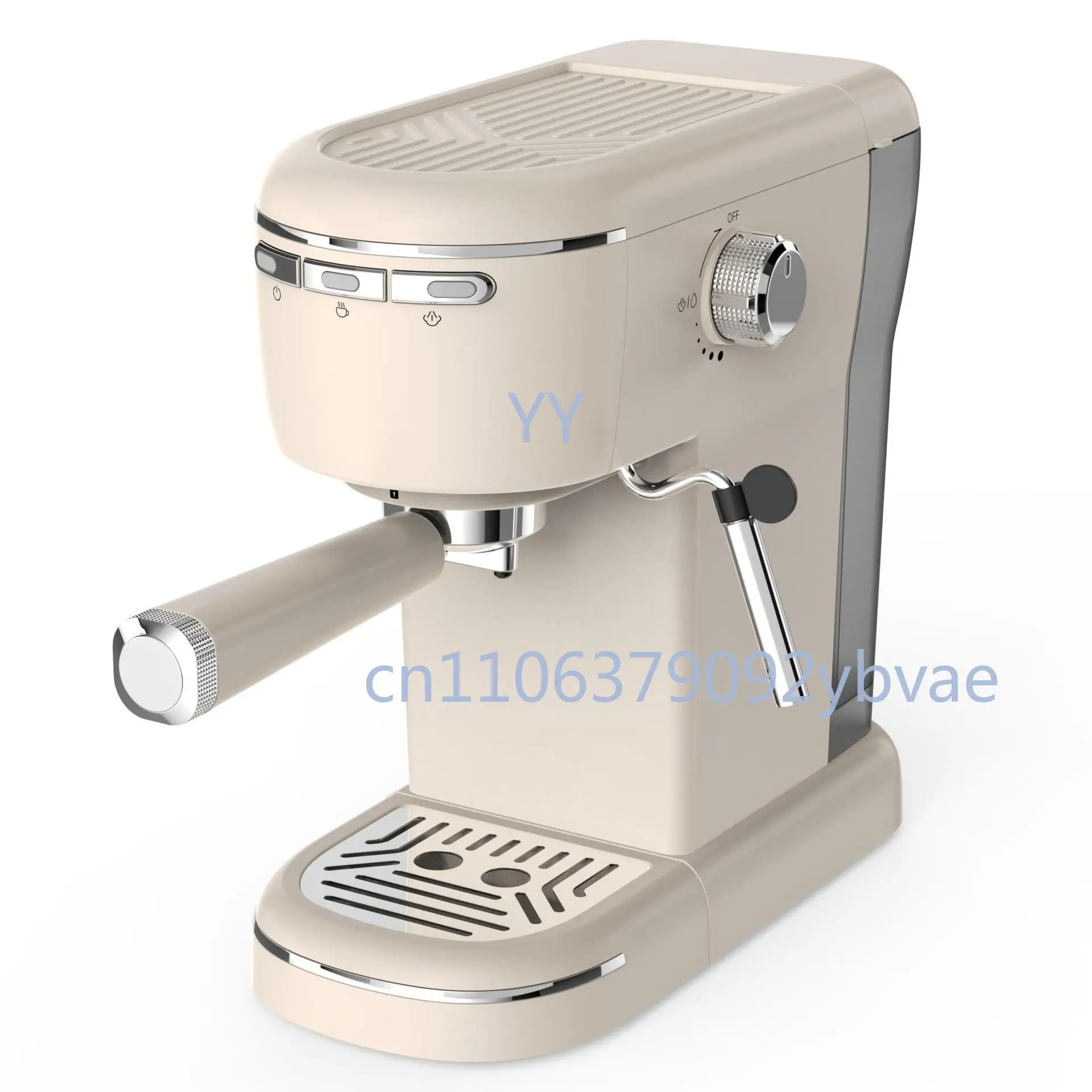 Italian Semi-Automatic Coffee Machine 15Bar Household with Bean Grinder And Milk Frother for Perfect Espresso