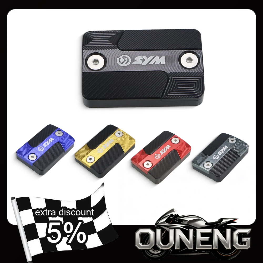 

1 SET Motorcycle Front Brake Fluid Reservoir Cover For SYM Cruisym 300 250 150 125 Joymax Z 300 Jetx 150 ADX 125 300 TG400