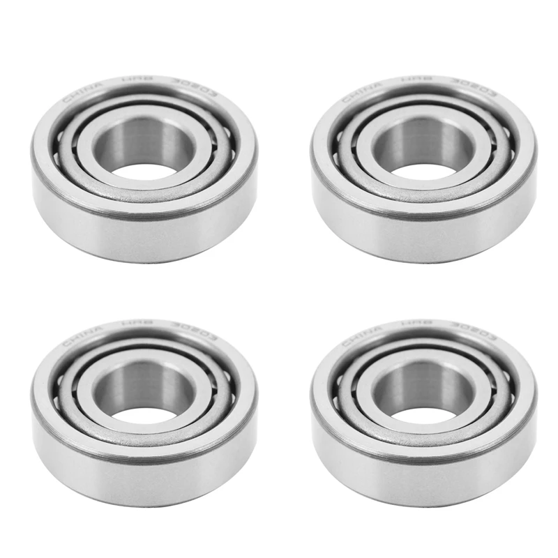 4X 30203 Taper Roller Wheel Bearings 17X40x12