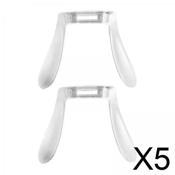 Eyeglass Saddle Bridge Plastic Nose Pads U Shape Nose Support Non Slip Eyewear Accessories for Glasses Repair Kit