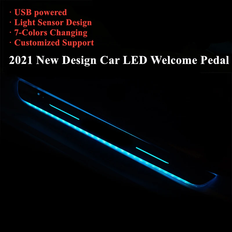 

Car Door Led Lights Universal Opening Warning LED Lights Anti Rear-End Collision Two Color Door Safety Light Automotive Products