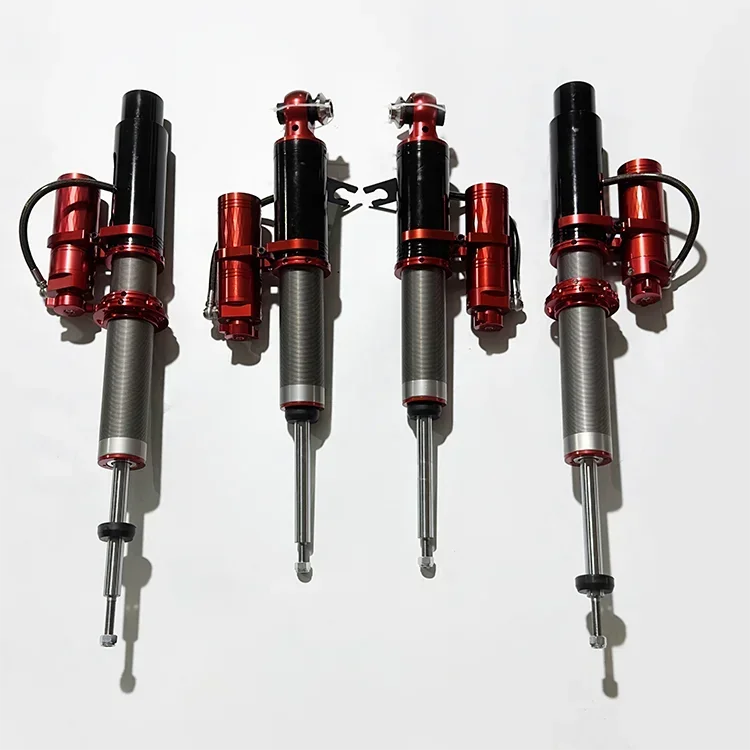 For  X6 2.0 Inch Nitrogen Shock Absorber 4 Inch Lift Compression & Rebound Adjust Red