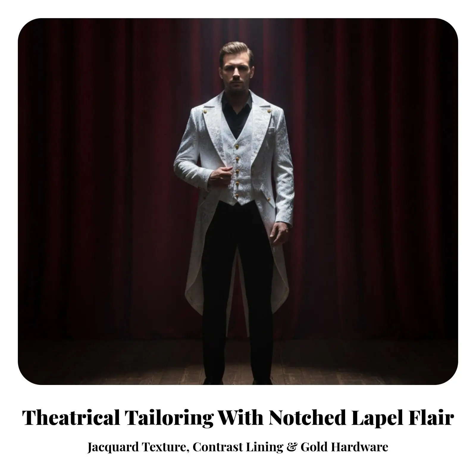 classic-men-tuxedo-tailcoat-jacket-floral-textured-split-back-for-performance-art-cosplay-and-vintage-party-wear