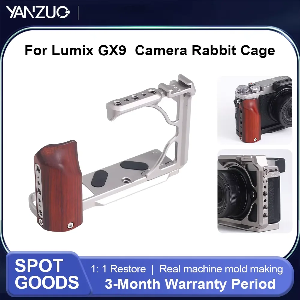 yanzuo-lumix-gx9-camera-rabbit-cage-metal-protective-frame-stabilizer-for-vlog-horizontal-vertical-shooting