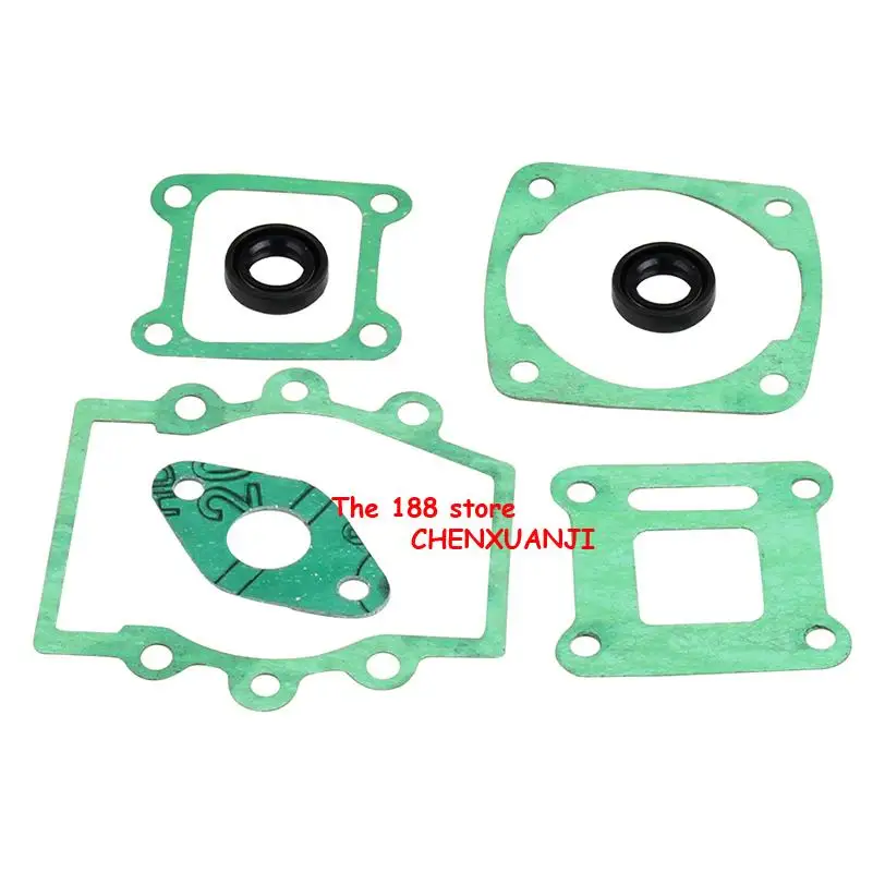 motorcycle Engine Gasket Set Kit Parts for 2 stroke 47cc 49cc MiniMoto Mini Dirt Pocket ATV Quad Moto Bike Motorbike