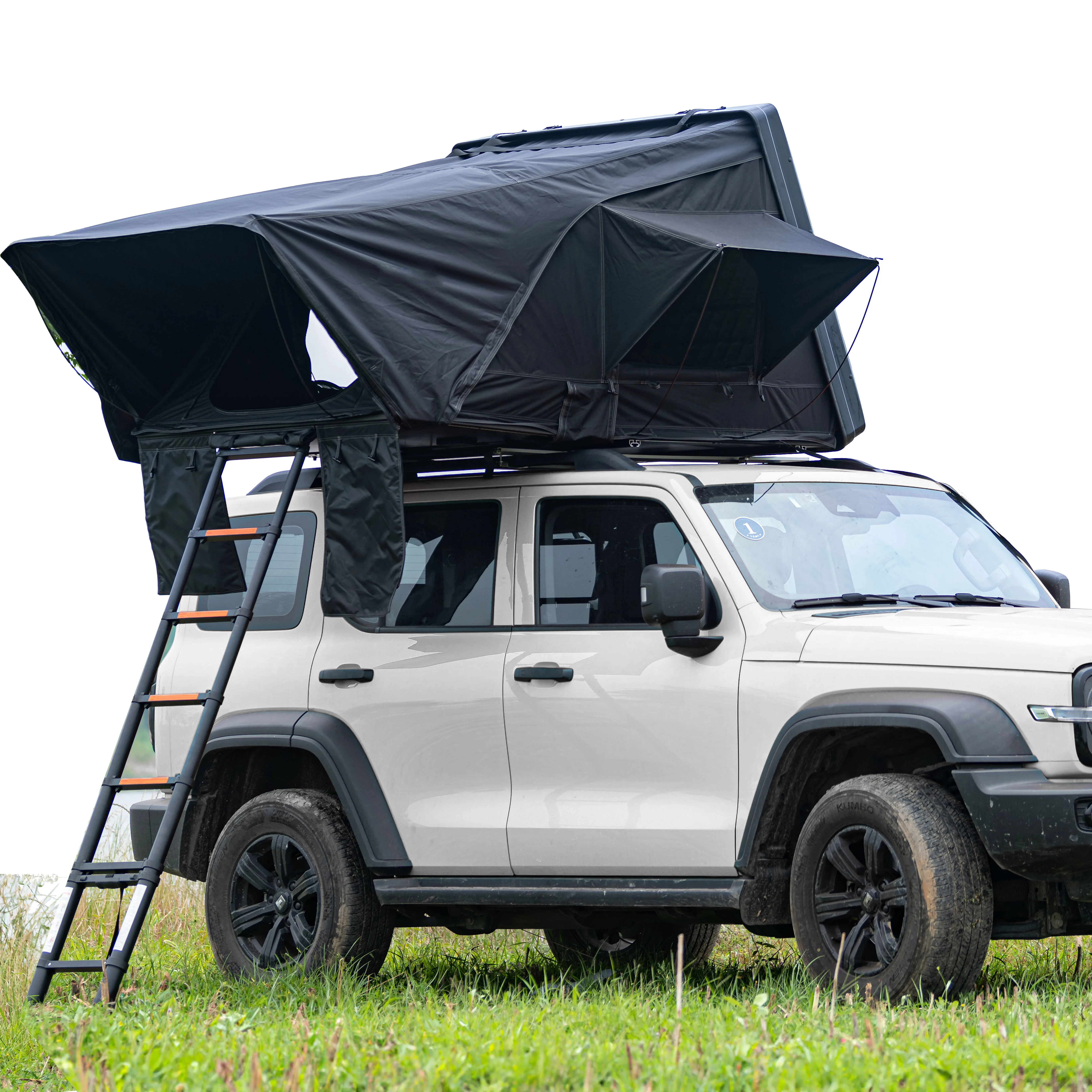 2026 Outdoors Hardshell Camping Outdoors ABS Hard Top Shell Folding Suv Car Trailer Truck Tent for Camping Roof Top Rooftop Tent