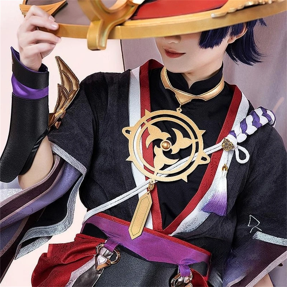 Wanderer Balladeer Cosplay Genshin Impact Scaramouche Cosplay Costume Outfits Sets Game Genshin Impact Christmas Cosplay Costume