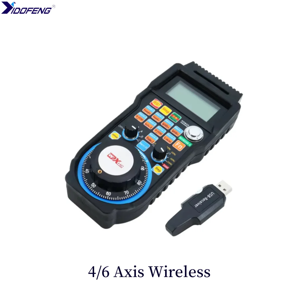 

[EU/US Stock] 4 Axis/6 Axis WHB04B XHC CNC Mach3 Wireless Handwheel MPG Pendant Handwheel for Milling Machine MPG