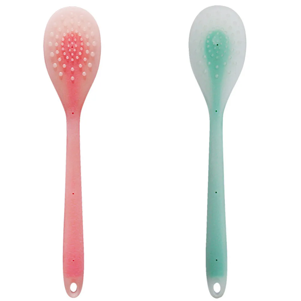 

2Pcs Silicone Massage Hammer Pat Lightweight Back Shoulder Neck Body Care Tool for Pain Relief Fatigue Massage Muscle Soreness