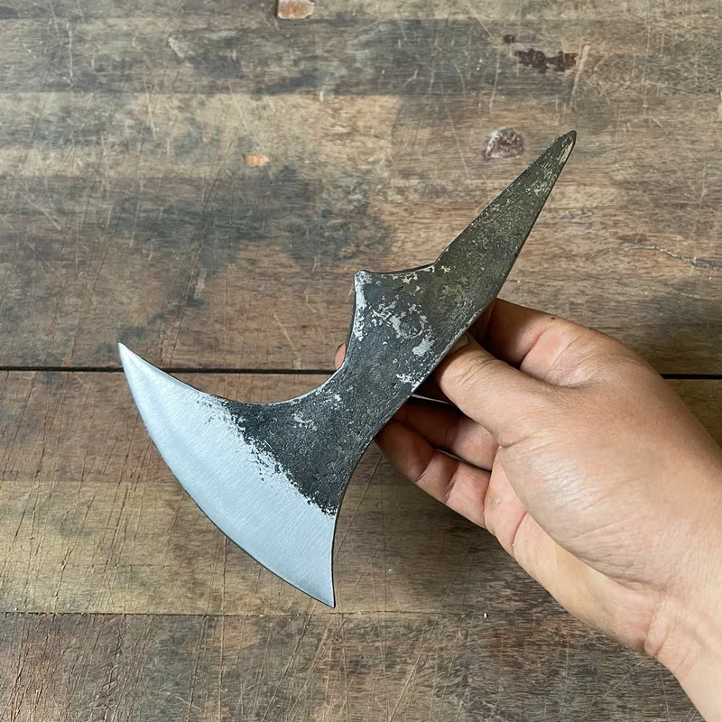 Pure Steel Forging Printing Tactical Axe Portable Outdoor Camping Multi-purpose Fire Axe Household Hand Tool