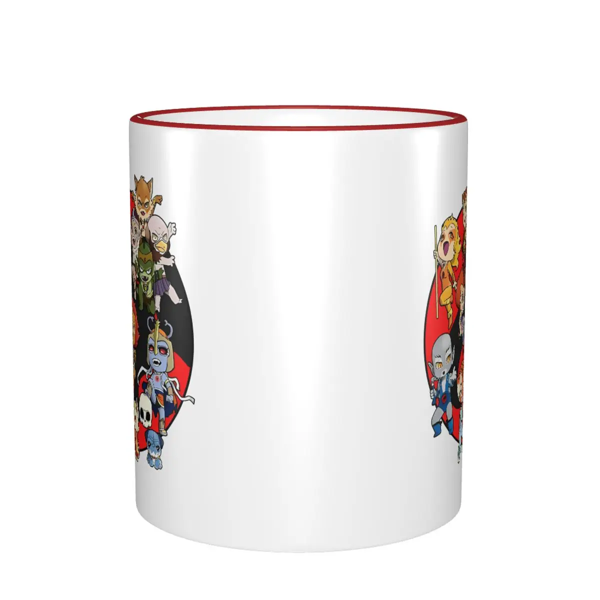 Thundercats Chibis Gift Mug for Friends Fun Tea Cup Birthday Present for Office