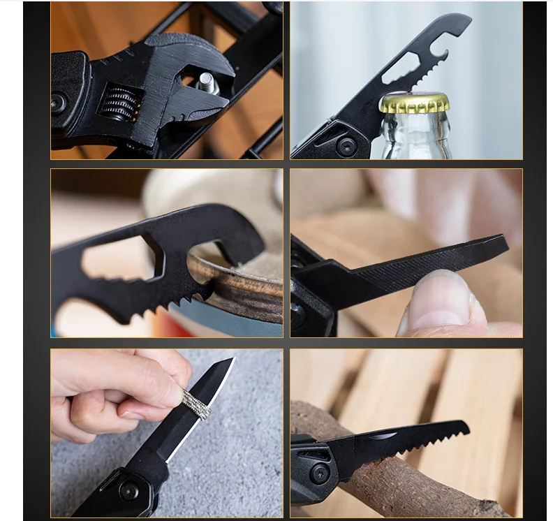 مفتاح نشاط جديد متعدد الوظائف في الهواء الطلق، أداة محمولة قابلة للطي وقابلة للتعديل