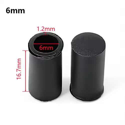 10/20/50PCS PVC Soft Rubber SleeveCable Wire Waterproof Cover Steel Pipe EndCap Thread Protection Caps Coat hanger ProtectiveCap - Image 16