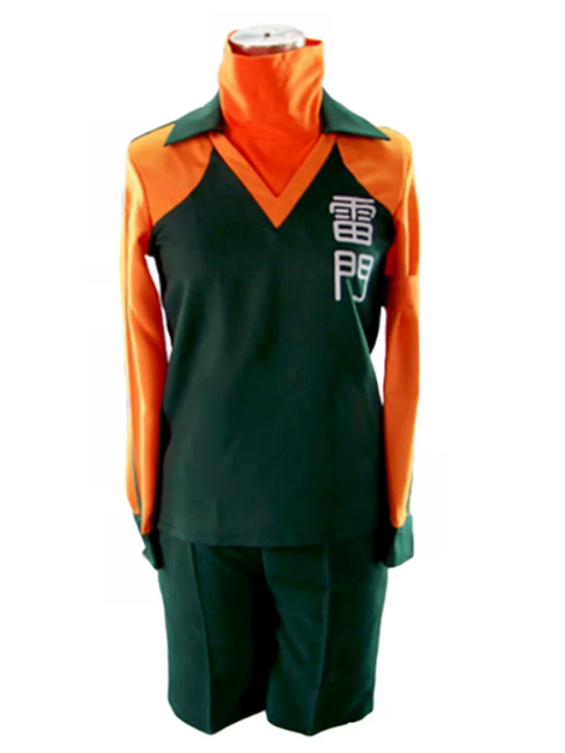 Anime Inazuma Eleven Endou Mamoru Cosplay Costume School Football Uniform Shirt Shorts Jersey Halloween for Adult Kids