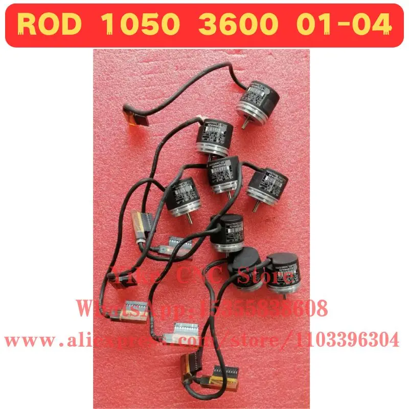 Used Encoder ROD 1050 3600 01-04 ROD1050360001-04 Normal Function Tested OK Fast delivery