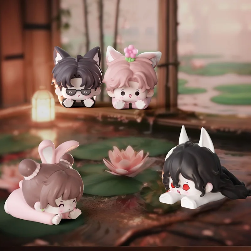 

Официальная фигурка «Потерянная гробница» «Маленький милый питомец», слепая коробка, фигурка Dmbj× Meile Micro Beauty, милая серия для игр, настольный подарок